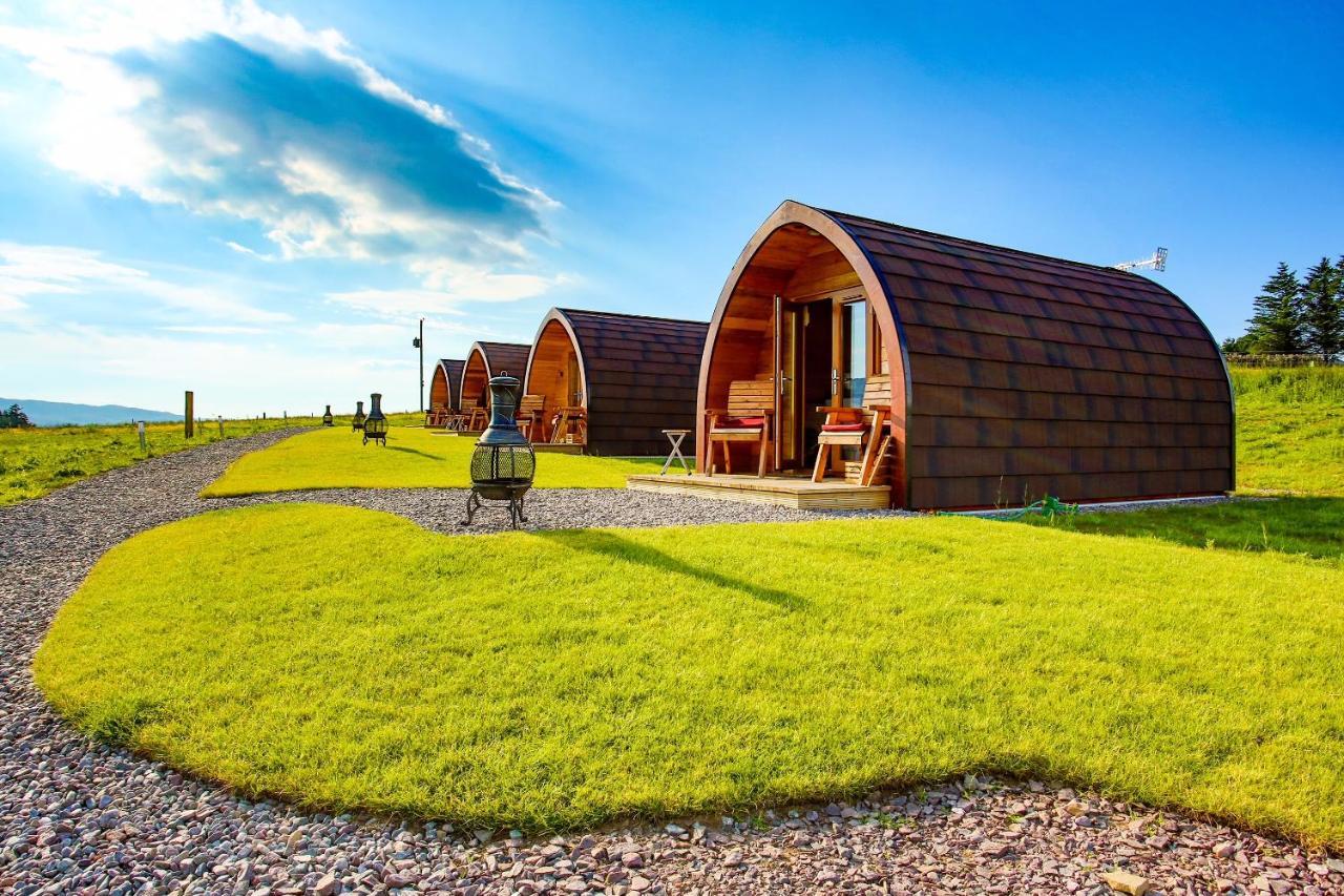 Skeabost View Pods Skye Villa Portree Buitenkant foto