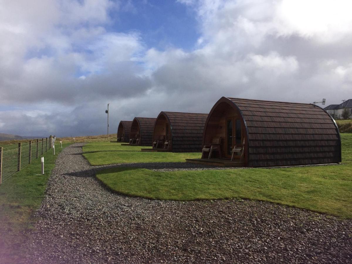 Skeabost View Pods Skye Villa Portree Buitenkant foto