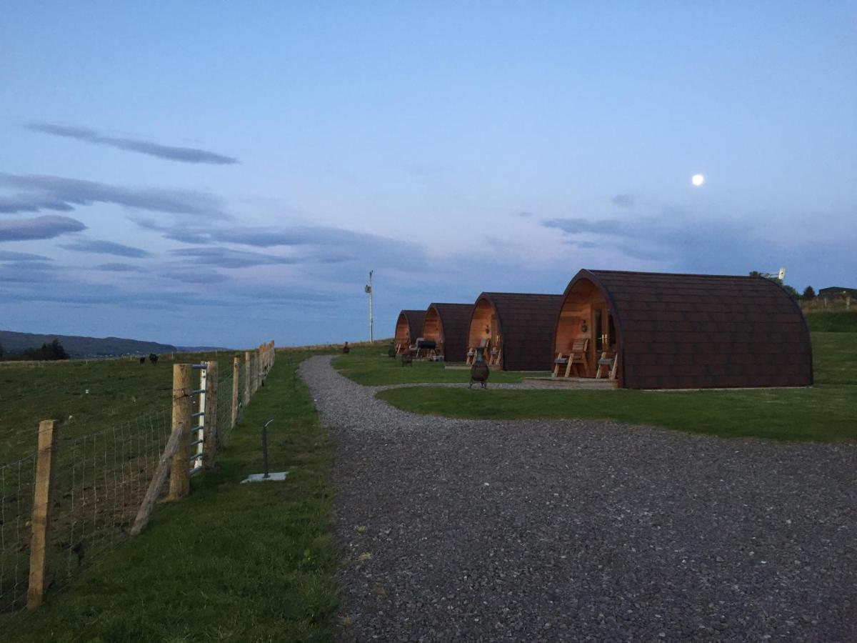 Skeabost View Pods Skye Villa Portree Buitenkant foto