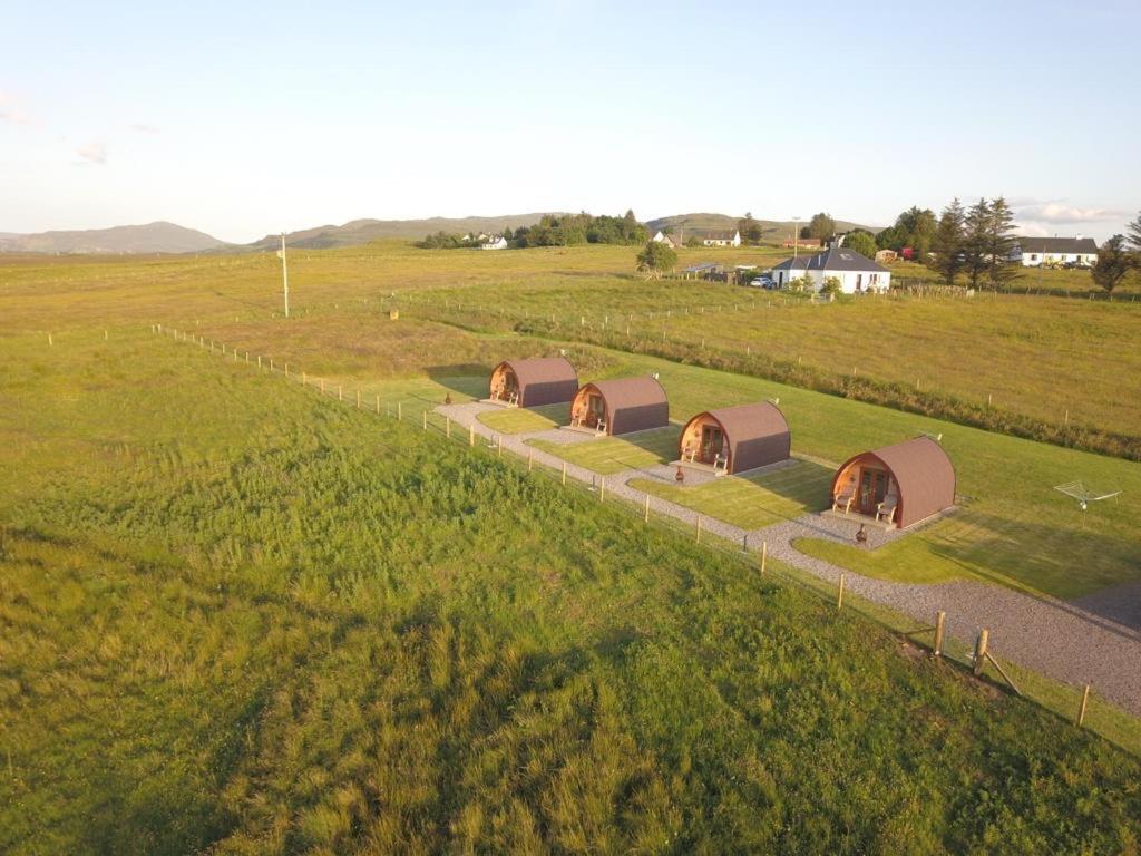 Skeabost View Pods Skye Villa Portree Buitenkant foto