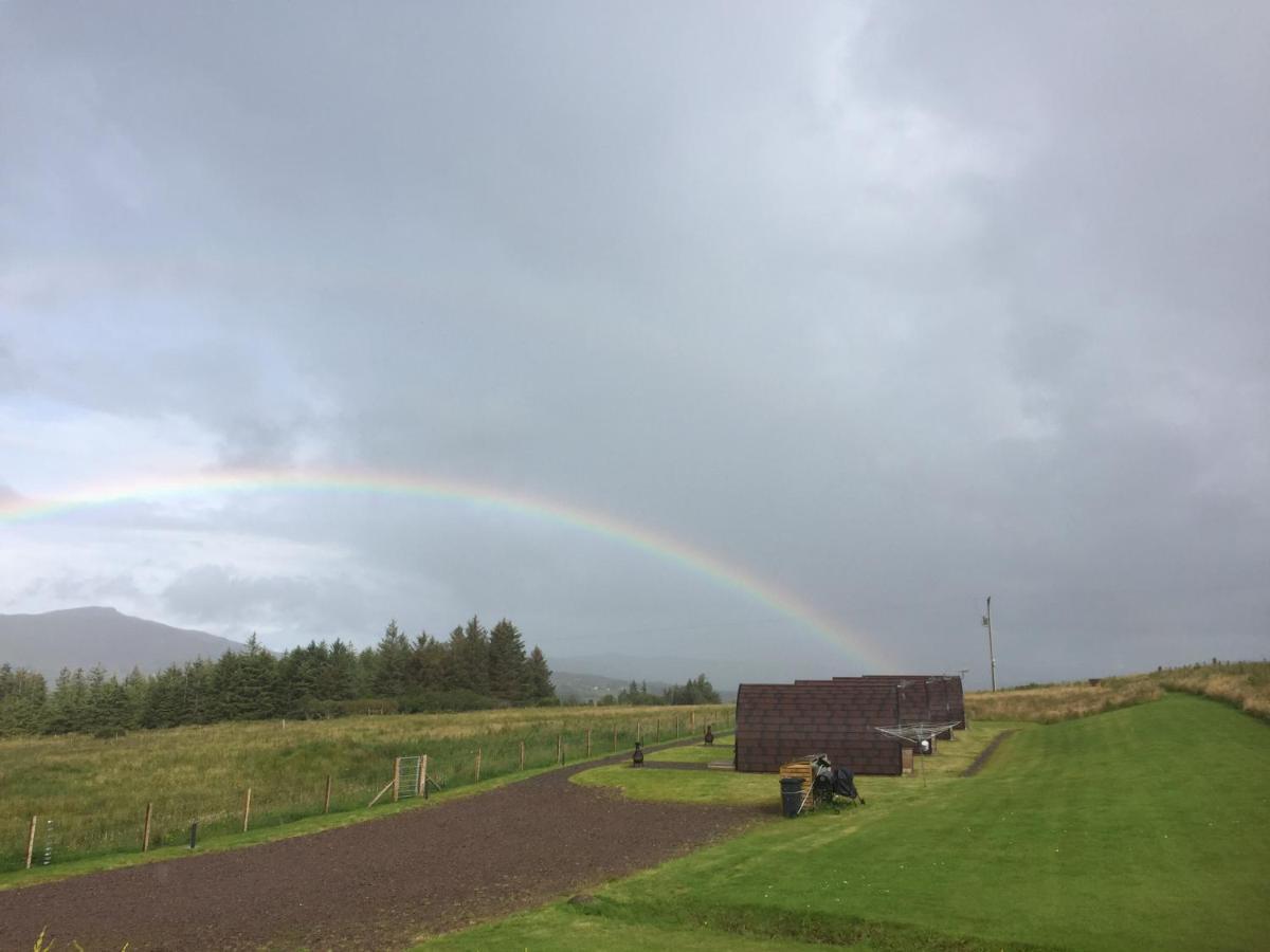 Skeabost View Pods Skye Villa Portree Buitenkant foto